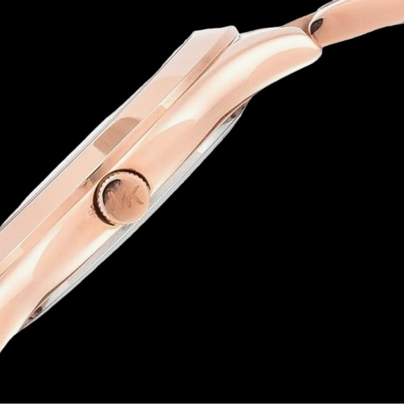 NWT Michael Kors Runway Slim Watch Rose Gold - Picture 6 of 7